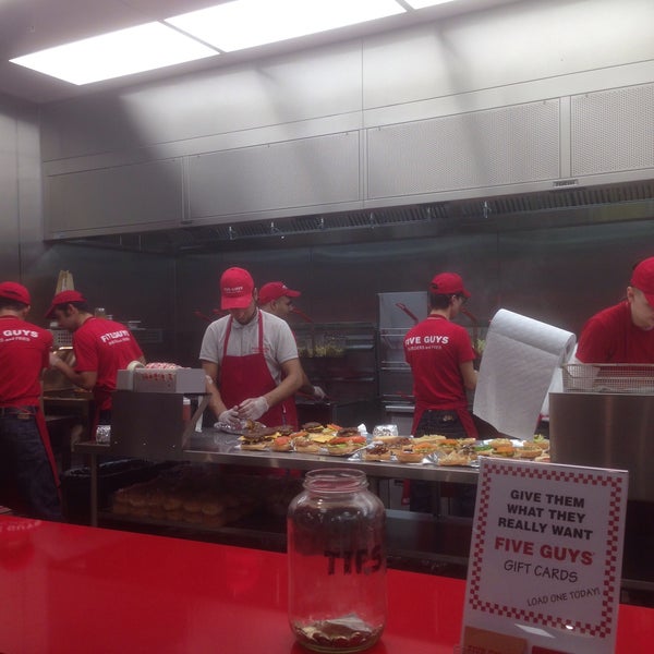 Photo taken at Five Guys by Steven on 12/14/2014
