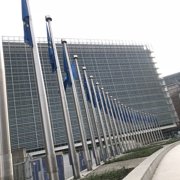 Photo taken at European Commission - Berlaymont by のたきし@ on 12/29/2019