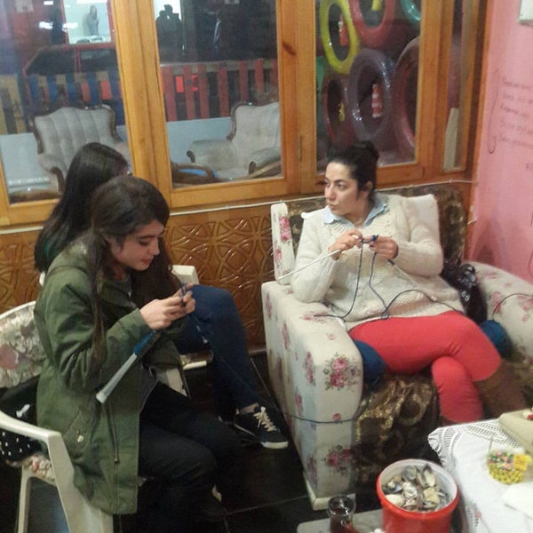 Photo prise au Sorriso Cafe &amp; El Sanatları par Ebru A. le12/4/2015