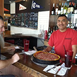 Foto diambil di D&#39;Agostino&#39;s Pizza and Pub River West oleh user201954 u. pada 11/14/2019