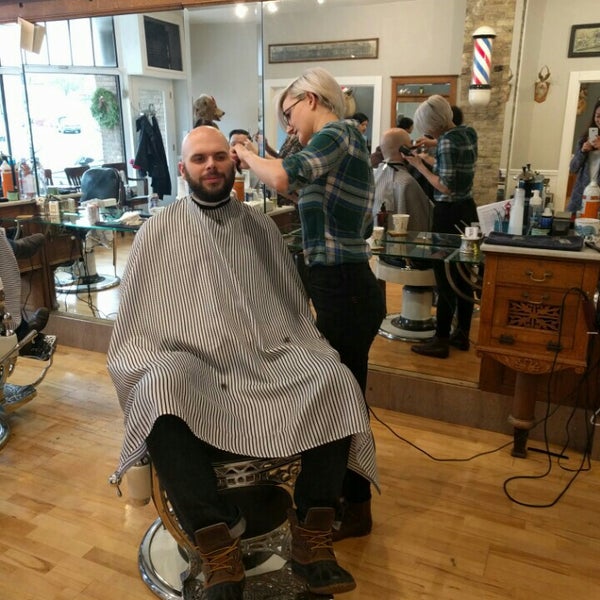 Photo taken at Stag Barbershop by Tong on 12/22/2015