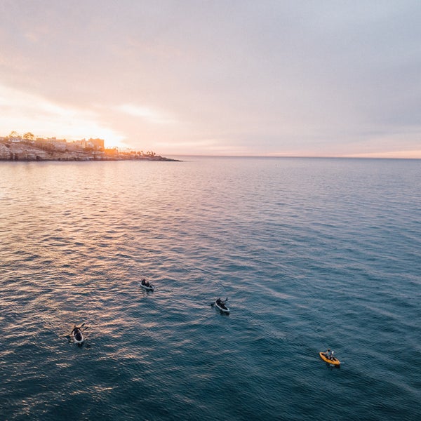 See La Jolla Cove in the water.  Daily kayak tours offer a glimpse into the ecological reserve and even a paddle through one of the caves.  If it is a chilly day, wetsuit rental is recommended.