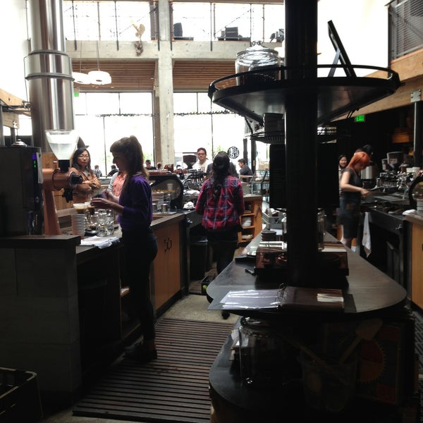 Photo taken at Sightglass Coffee by Neil P. on 5/6/2013