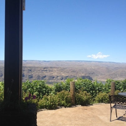 Photo taken at Cave B Estate Winery &amp; Resort by Brian M. on 7/30/2012
