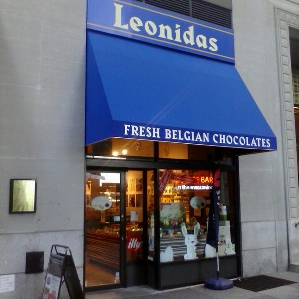 Photo taken at Leonidas Belgian Chocolates by Adam E. on 3/14/2013