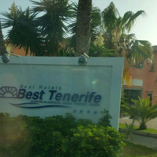 Photo taken at Hotel Best Tenerife by Hans M. on 7/12/2015