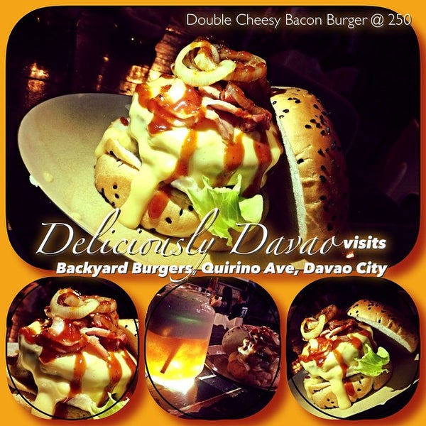 Photo taken at Backyard Burgers by Deliciously Philippines on 1/26/2015