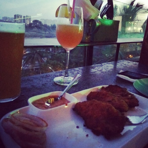 Alcohol Menu is long and confusing but a good place to spend time during dusk..