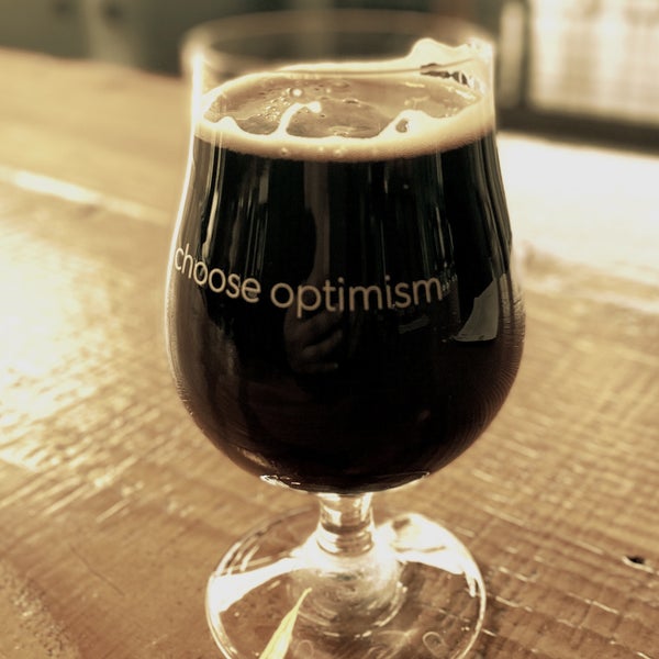 Photo taken at Optimism Brewing Company by Ivan R. on 1/29/2022