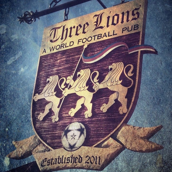 Photo taken at The Three Lions: A World Football Pub by Tim C. on 3/3/2013