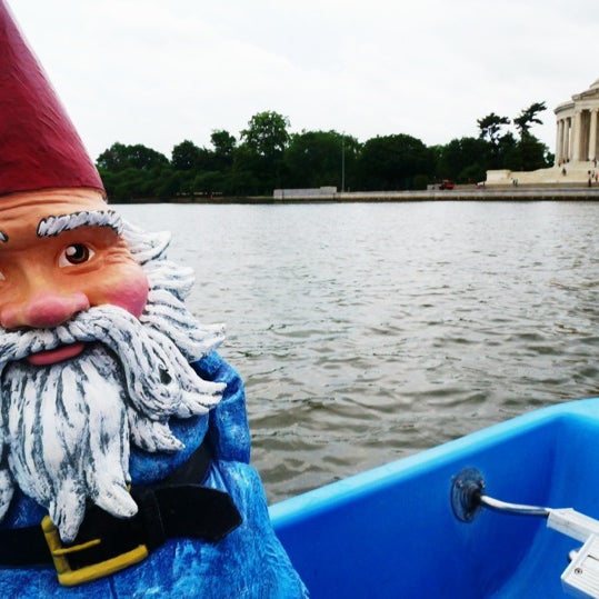 Photo taken at Tidal Basin Paddle Boats by Roaming Gnome on 6/23/2014