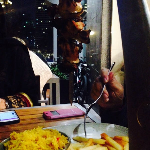 Photo taken at Nando&#39;s by Bashair on 1/24/2015