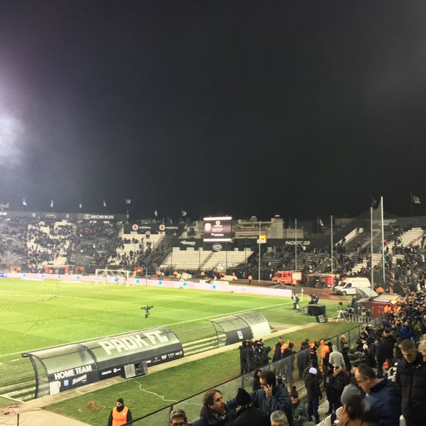 Photo taken at Toumba Stadium by John P. on 1/12/2020