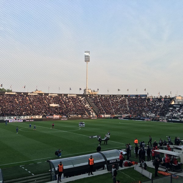 Photo taken at Toumba Stadium by John P. on 4/3/2019