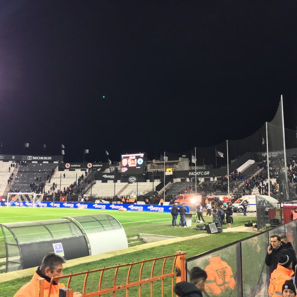 Photo taken at Toumba Stadium by John P. on 12/23/2019