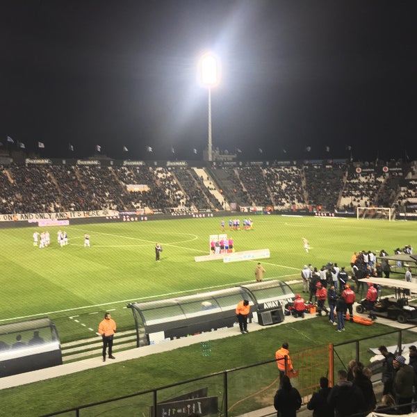 Photo taken at Toumba Stadium by John P. on 2/27/2019