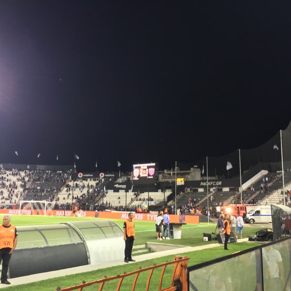 Photo taken at Toumba Stadium by John P. on 9/1/2019