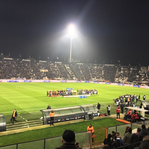 Photo taken at Toumba Stadium by John P. on 12/7/2019