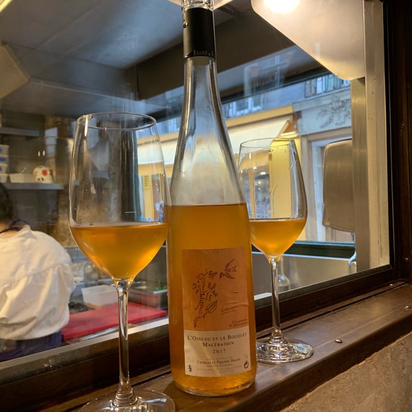Photo taken at Frenchie Bar à Vins by Hana L. on 5/9/2019
