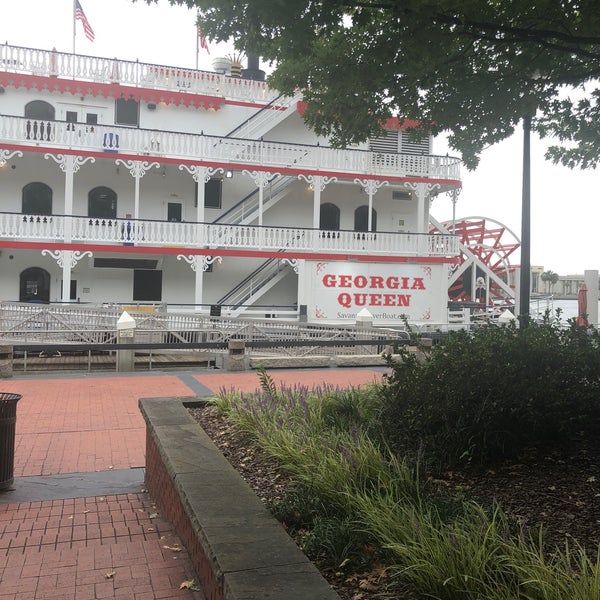 Photo taken at Savannah&#39;s Riverboat Cruises by Verrina D. on 9/15/2020