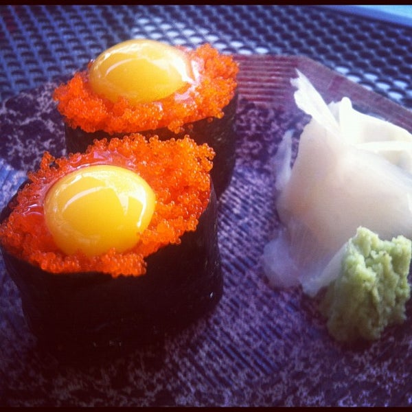 Photo taken at Kushi Izakaya &amp; Sushi by Chris on 9/22/2012