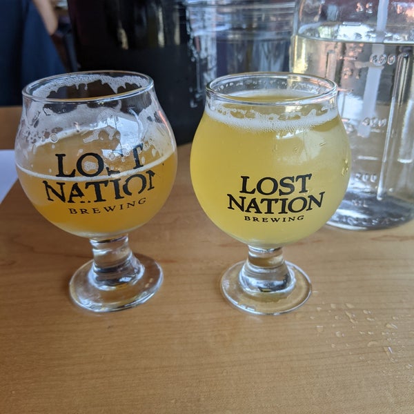 Photo taken at Lost Nation Brewing by Eric W. on 7/22/2021