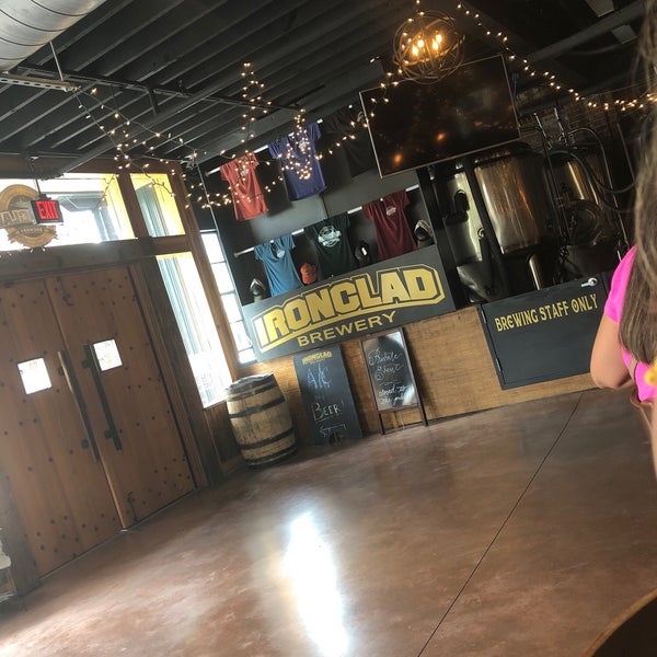 Photo taken at Ironclad Brewery by Dave W. on 7/24/2019