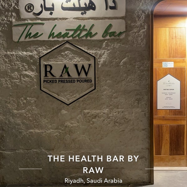 Photo taken at The Health Bar by RAW by KH . on 5/18/2024
