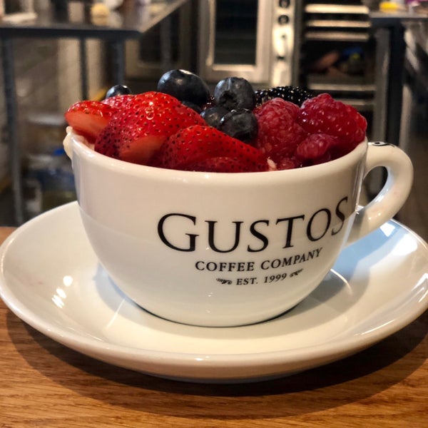 Photo taken at Gustos Coffee Co. by Jose M. on 8/29/2019
