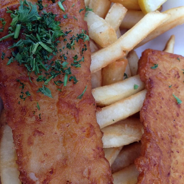 Photo taken at Fish &amp; Chips of Sausalito by Julia M. on 5/25/2013