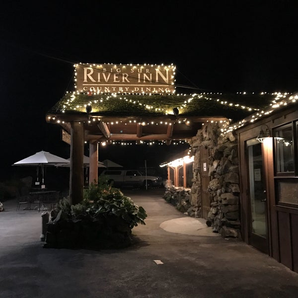 Photo taken at Big Sur River Inn &amp; Restaurant by Erin P. on 1/17/2017