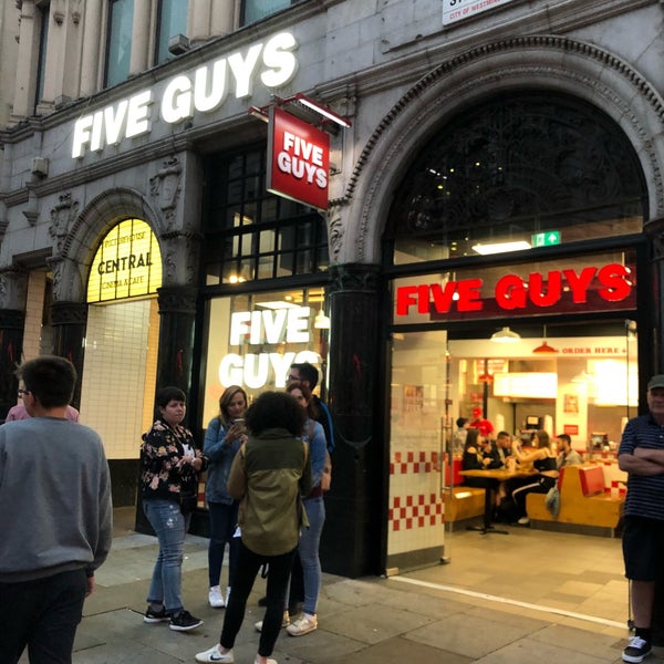 Photo taken at Five Guys by Shahad ak on 6/27/2019