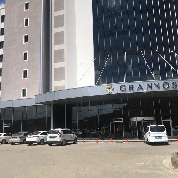 Photo taken at Grannos Thermal &amp; Convention Hotel by Emrah D. on 7/19/2019