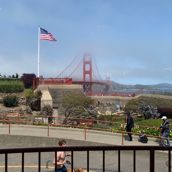 Снимок сделан в Golden Gate Overlook пользователем Jeff A. 4/24/2022