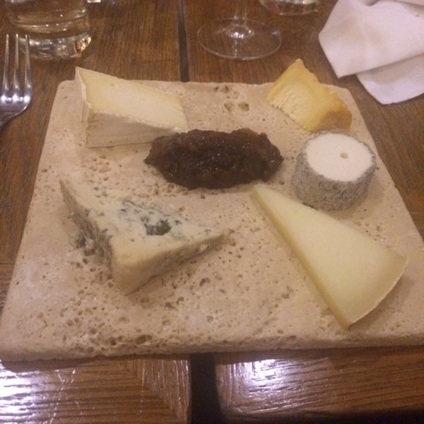 The cheeseboard is very generous, delicious and good value.