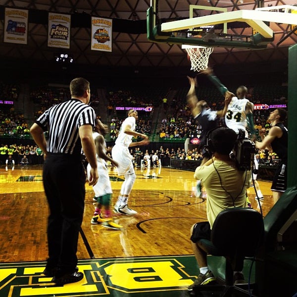 Photo taken at Ferrell Center by Jeremy P. on 3/28/2013