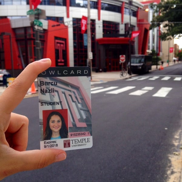 Temple University Id Card
