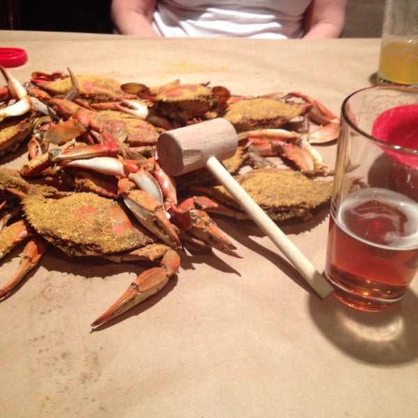 Photo taken at Crab Corner Maryland Seafood House by Joe G. on 4/16/2014