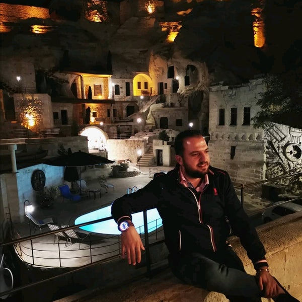 Photo taken at Yunak Evleri Cave Hotel by Halil /. on 9/9/2020