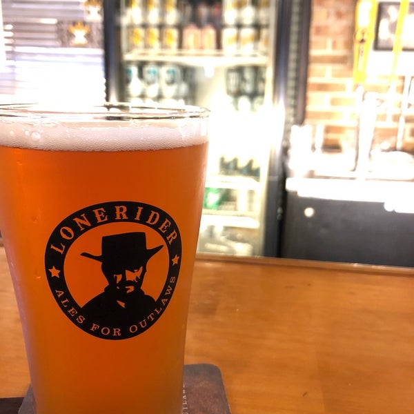 Photo taken at Lonerider Brewing Company by Wil P. on 8/22/2019