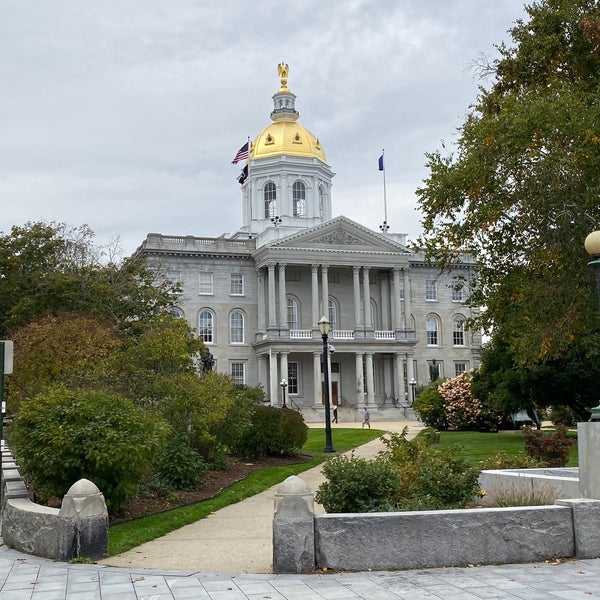 Photo taken at New Hampshire State House by E.J. H. on 10/9/2019