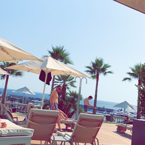 Photo taken at Hotel Port Adriano by Naif F. on 7/21/2019