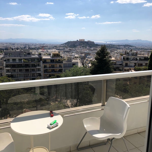 Photo taken at St George Lycabettus Lifestyle Hotel by Ala S. on 4/21/2018