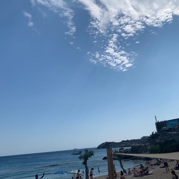 Photo taken at Paradise Club Mykonos by Rakan A. on 6/16/2019
