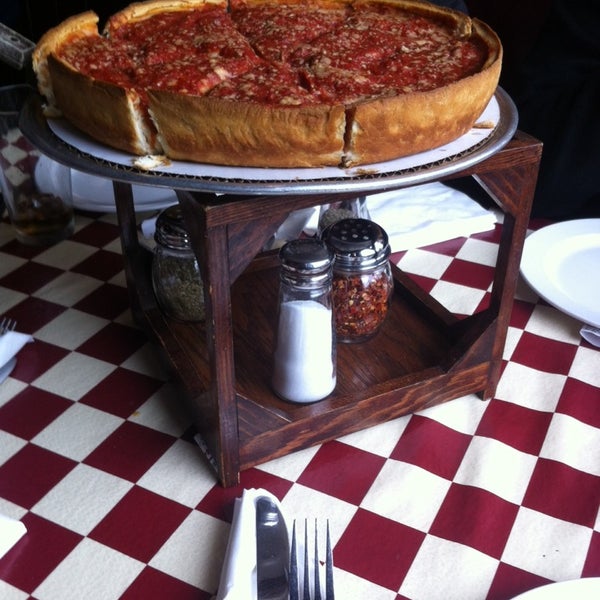 Photo taken at Giordano&#39;s by Murat I. on 4/3/2014