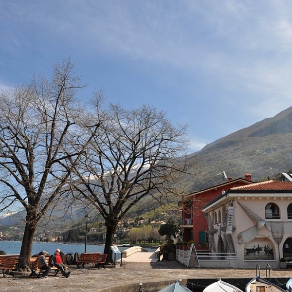 Foto scattata a Cassone di Malcesine da Lago di Garda il 3/26/2014