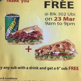 Photos at Subway @ UBI