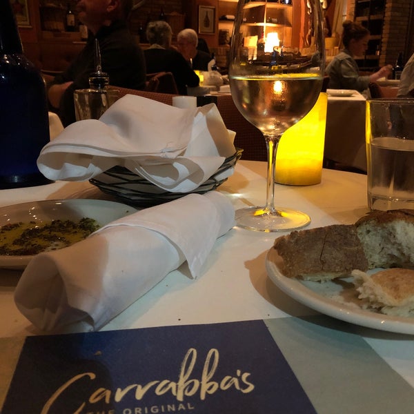 Photo taken at Carrabba&#39;s - The Original on Kirby by Laura H. on 3/9/2020