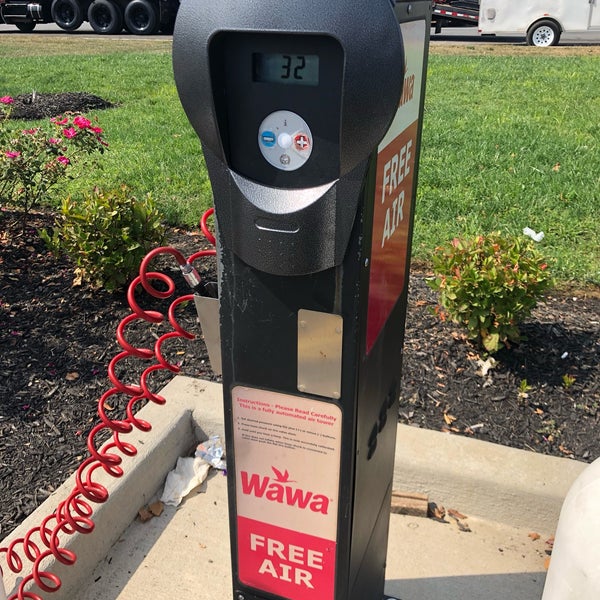 Wawa air online pump near me