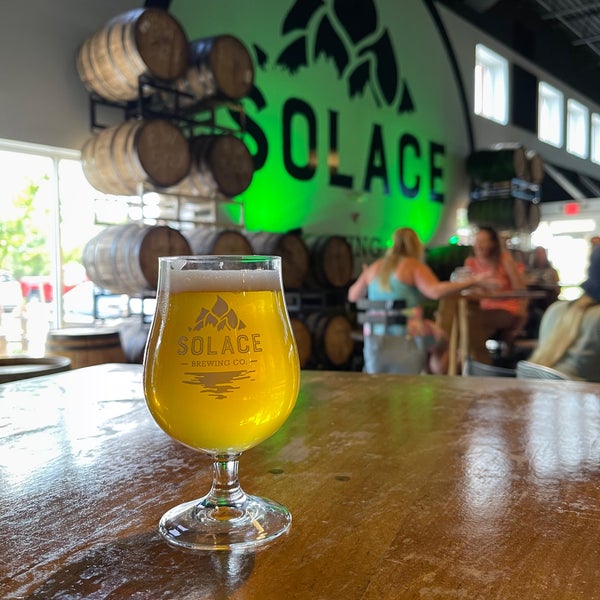 Photo taken at Solace Brewing Company by Tony C. on 6/26/2021